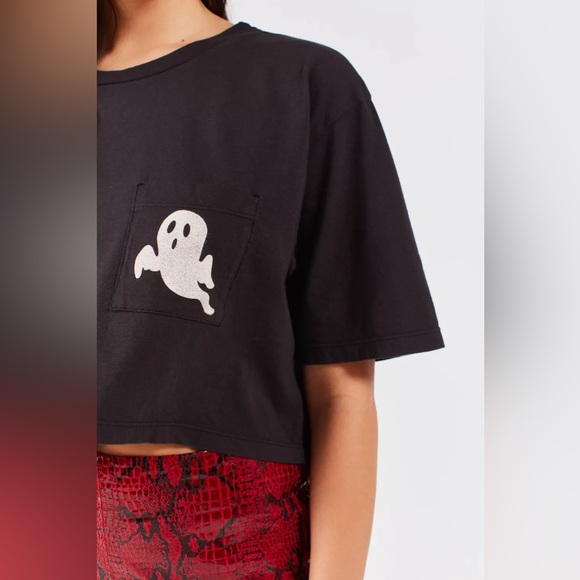 Truly Madly Deeply Halloween Pocket Tee Size Small - Picture 7 of 8